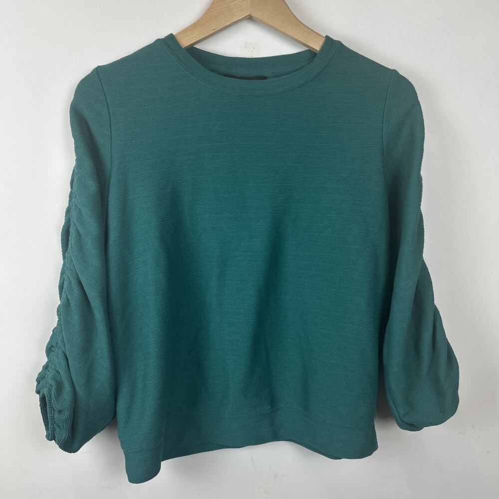 Simply Vera By Vera Wang Green Long Sleeve Shirt Size M